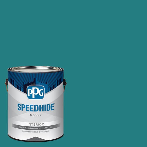 1 gal. PPG1147-6 Jade Jewel Semi-Gloss Interior Paint