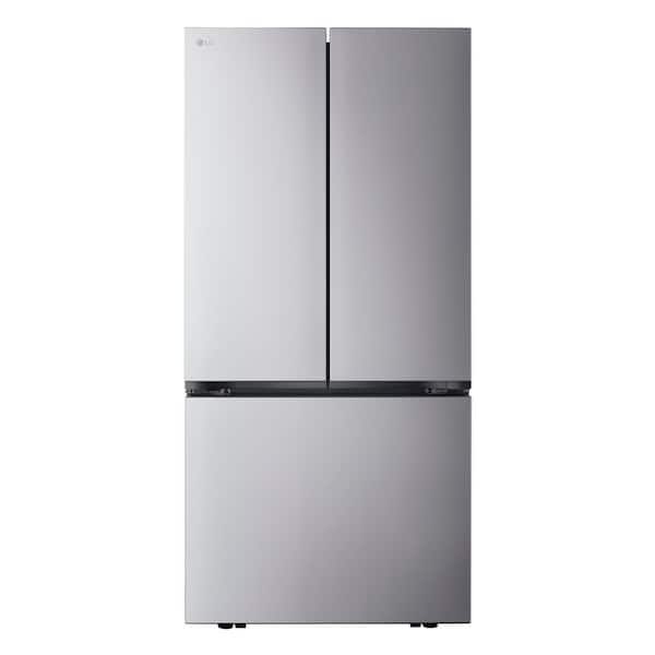 27 cu. ft. SMART Counter Depth MAX French Door Refrigerator with Ice and Water, ADA Comp in PrintProof Stainless Steel