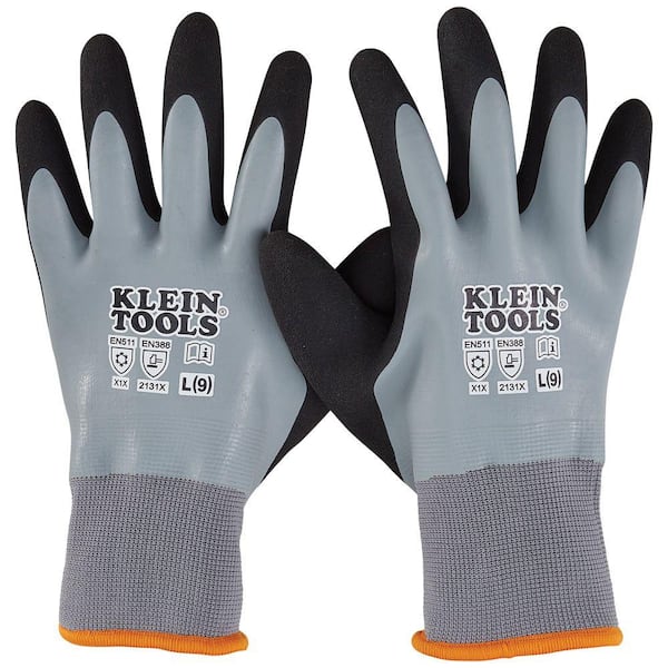 Klein Tools Large Thermal Dipped Gloves