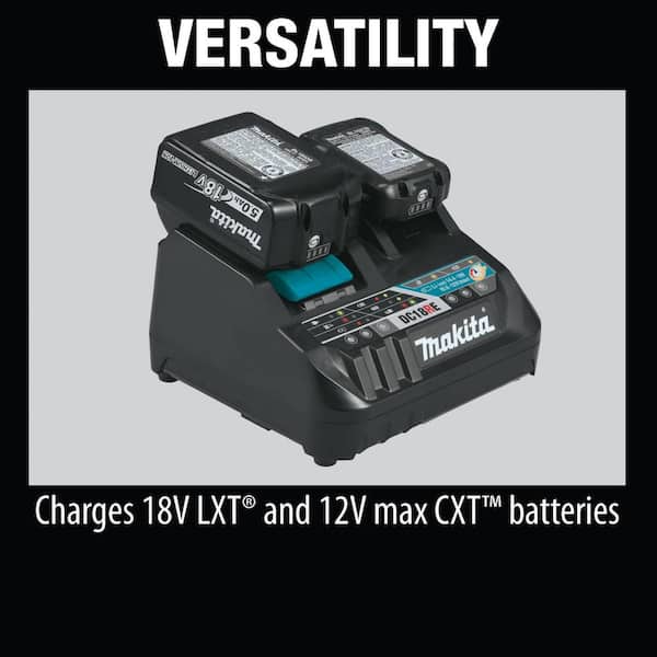 Makita 18V LXT/12V max CXT Lithium-Ion Rapid Optimum Charger