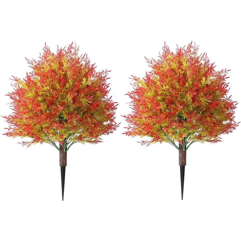 未使用⭐︎木が素敵なダイFrosted Forest Dies スタンピンアップ Autumn Harvest 26 in. Green Outdoor Artificial Cedar Shrub UV