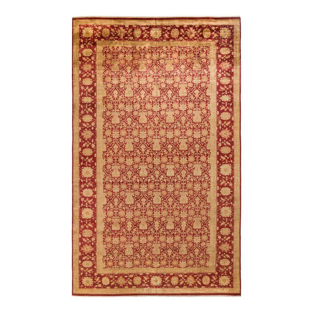 Eclectic Red 10 x 14 Floral Wool Indoor Area Rug price history on PriceWatchPro