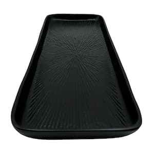 Aluminum Black Decorative Modern Tray