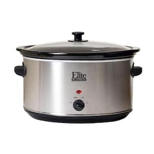 Platinum 8.5 Qt. Stainless Steel Slow Cooker