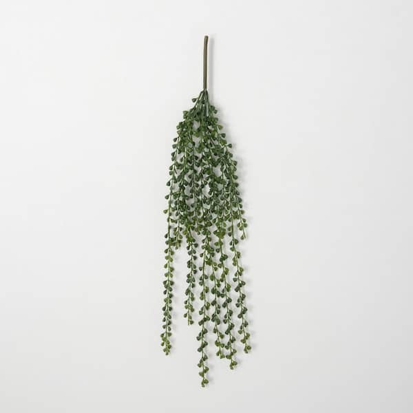 SULLIVANS Artificial 29 in. Green Draping Mini Leaf Vine