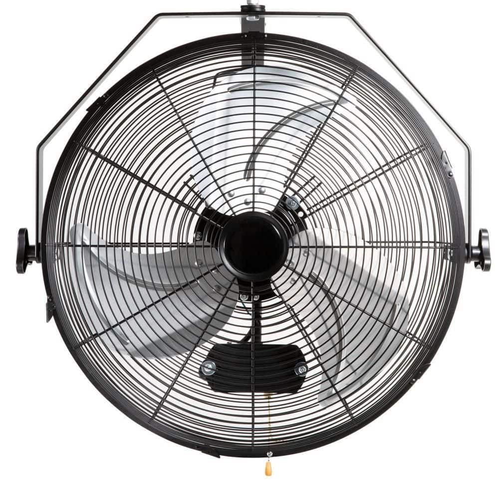 Waterproof Window Fan Amucolo 18 in. 4150 CFM High Velocity Waterproof Industrial Black Wall ...