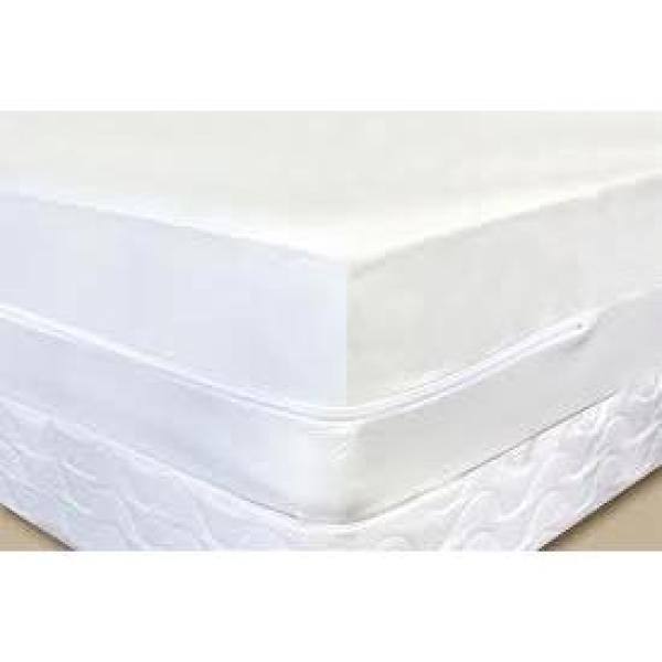 DELUXE BED BUG WATERPROOF MATTRESS PROTECTOR COVER DUST MITE HYPOALLERGENIC 