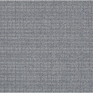 Recognition II - Intercoastal - Blue 24 oz. Nylon Pattern Installed Carpet