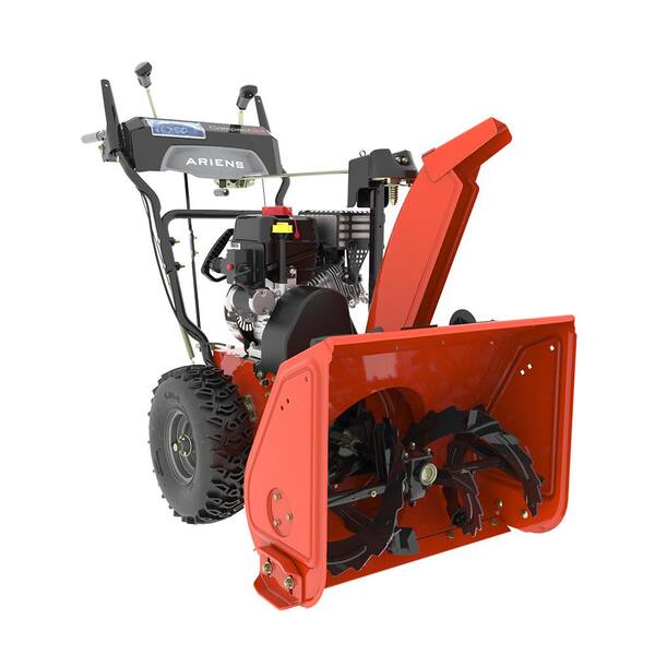 Ariens Compact 24 In 2 Stage Electric Start Gas Snow Blower 920027 The Home Depot