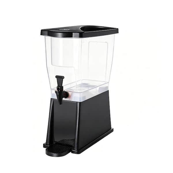 3 Gallon Beverage Dispenser with Stand and Spigot, Plastic Drink Dispenser for Parties Restaurants