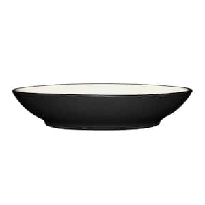 Colorwave Graphite Black Stoneware Coupe Pasta Bowl 9 in., 35 oz.