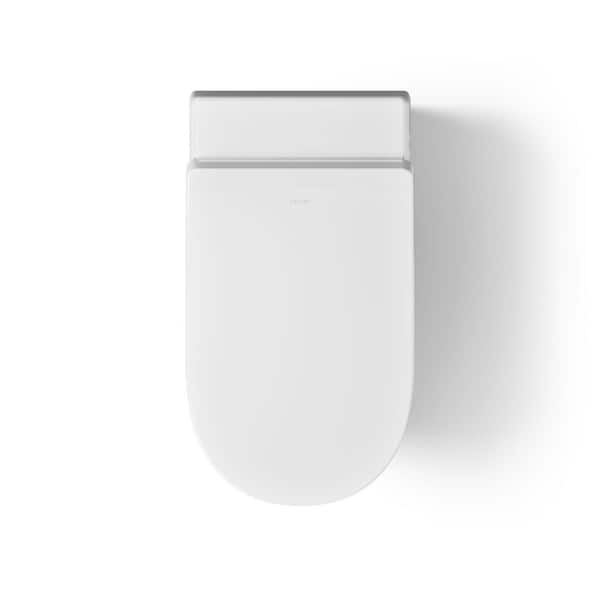 KOHLER Leap 12 in. 1-Piece 1.0/1.28 GPF Dual Flush Elongated Smart