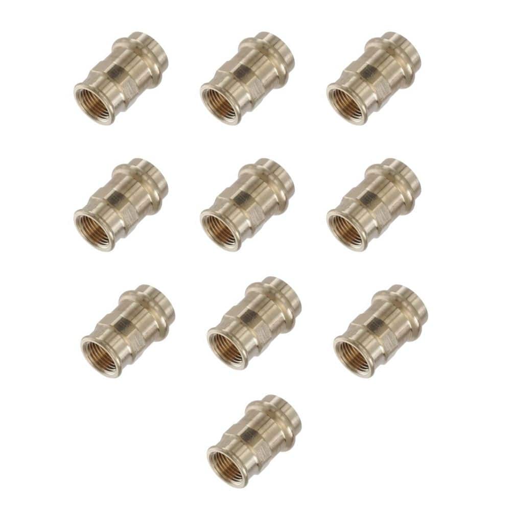 ProPress 3/4 in. Press x 1/2 in. FPT Zero-Lead Bronze Reducing Adapter (10-Pack) price history on PriceWatchPro
