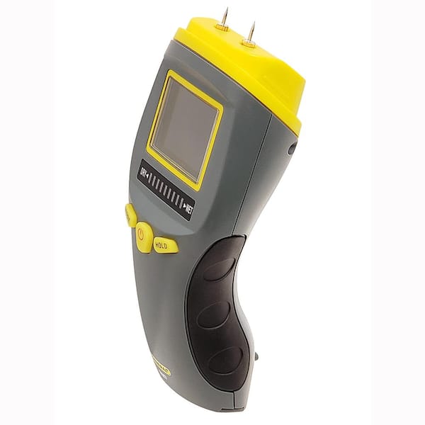 General Tools Pin-Type Digital Moisture Meter with LCD Display MMD4E - The  Home Depot