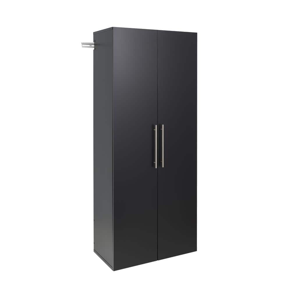 Prepac HangUps 30 in. W x 72 in. H x 16 in. D Large Storage Cabinet in  Black ( 1-Piece ) BSCW-0707-2K - The Home Depot