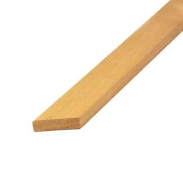 Unbranded 7/16 in. x 1-3/8 in. Alder Door Stop