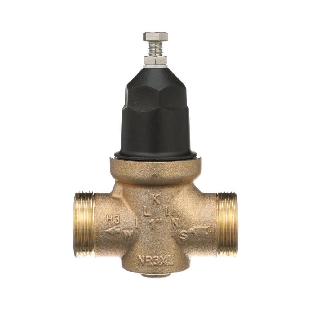 Wilkins 1/2 in. NR3XL Pressure Reducing Valve with Double Union FNPT Copper Sweat Connection Lead Free -  12-NR3XLDUC