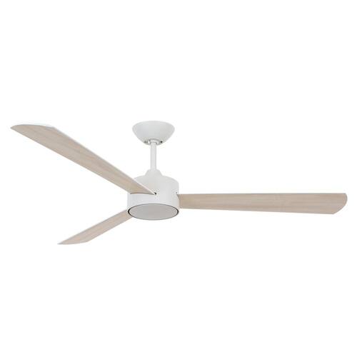 Climate III 52 in. White DC Ceiling Fan Ceiling Fans Without Lights