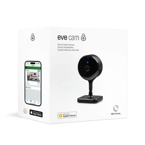eve Wireless Indoor Plug-In Smart Security Camera with Night