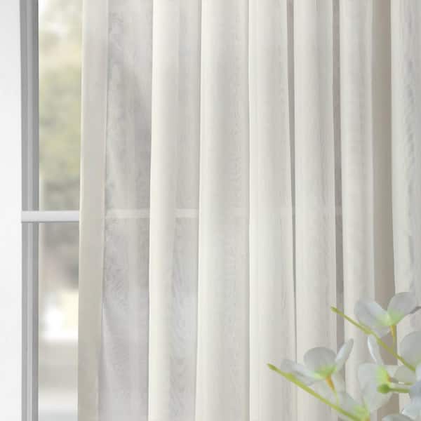New Beautiful White Voile Net Curtains with Various Colours  Piping HOME WINDOW 