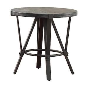 Portland 24 in. Gray End Table