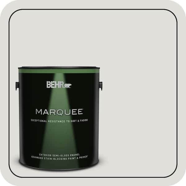 BEHR MARQUEE 1 gal. #MQ3-23 Statuesque Semi-Gloss Enamel Exterior Paint & Primer