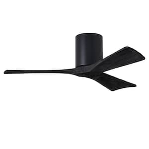 Irene-3H 42 in. Indoor/Outdoor Matte Black Ceiling Fan
