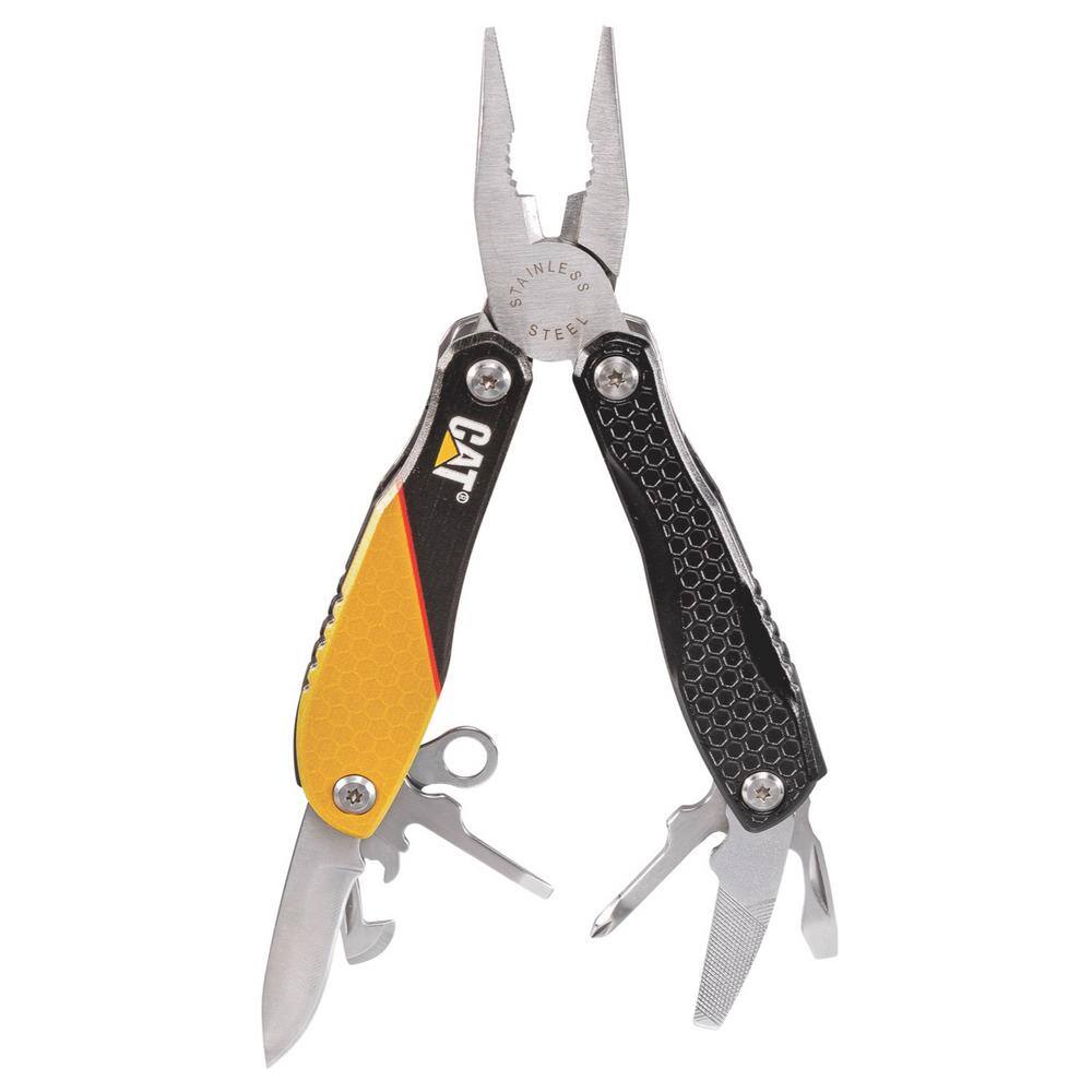 Cat 12-in-1 Multi-Tool (Black & Yellow / Polished)