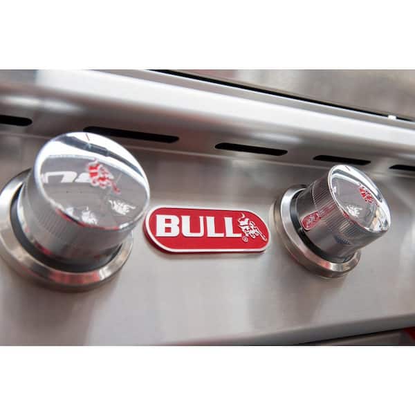 Bull BBQ 24-Inch 3-Burner Built-In Natural Gas Commercial Style Flat Top  Griddle - 97009