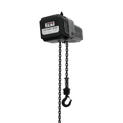 1AEH-32-15 VOLT 1-Ton VFD Electric Hoist 230-Volt 1-Phase or 3-Phase with 15 ft. Lift