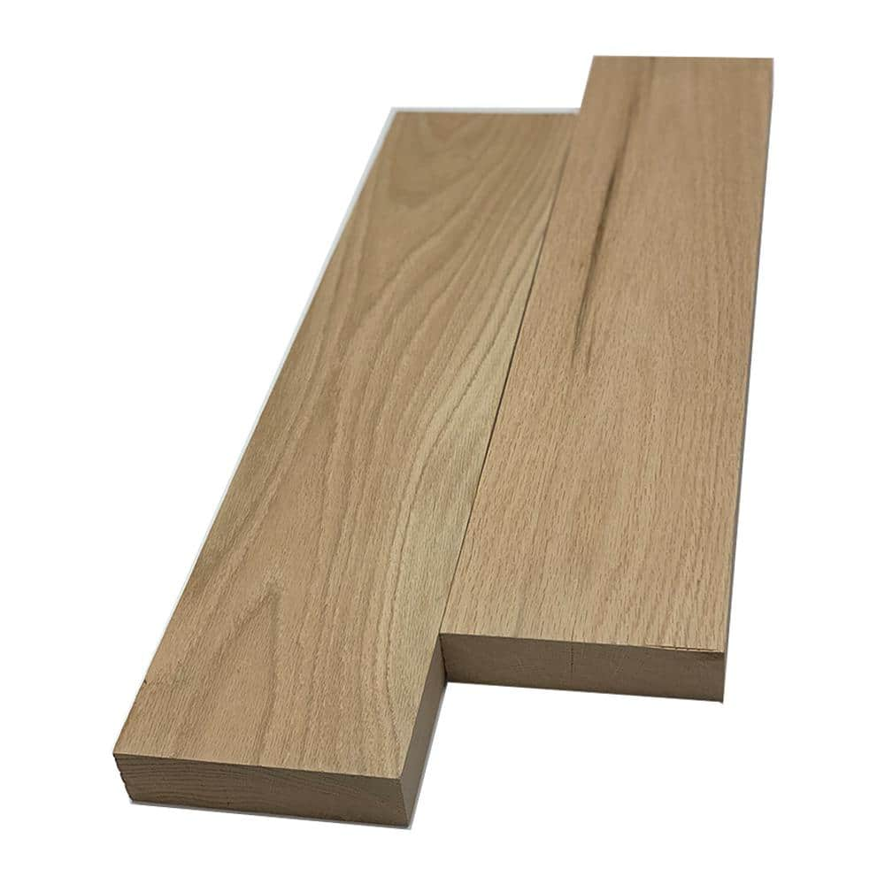 Swaner Hardwood 2 In X 6 In X 2 Ft Red Oak S4s Board 2 Pack Ol08051624or The Home Depot 