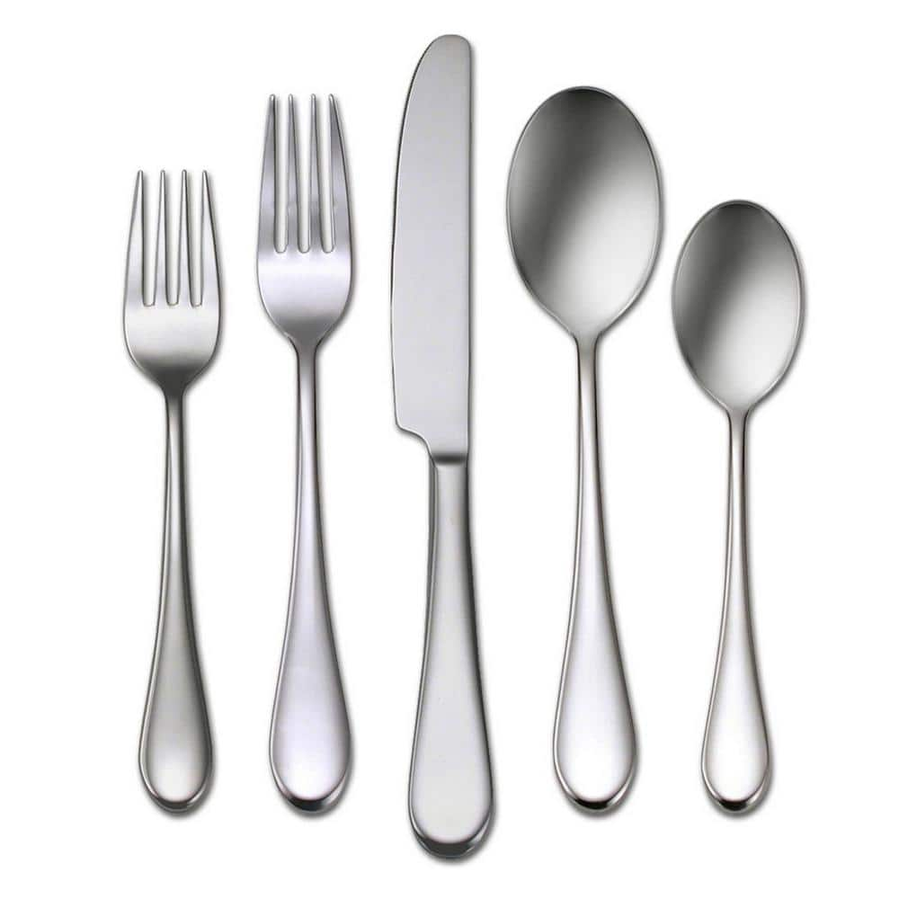 UPC 078737069232 product image for Icarus 45-Piece Silver 18/0-Stainless Steel Flatware Set (Service for 8) | upcitemdb.com