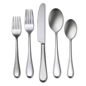 Icarus 45-Piece Silver 18/0-Stainless Steel Flatware Set (Service for 8)