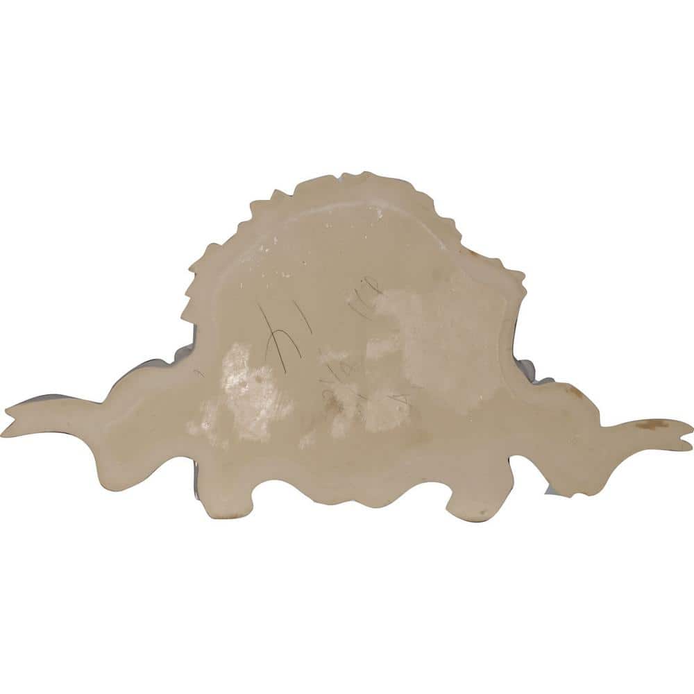Modena White Polyurethane Architectural Onlay Scroll