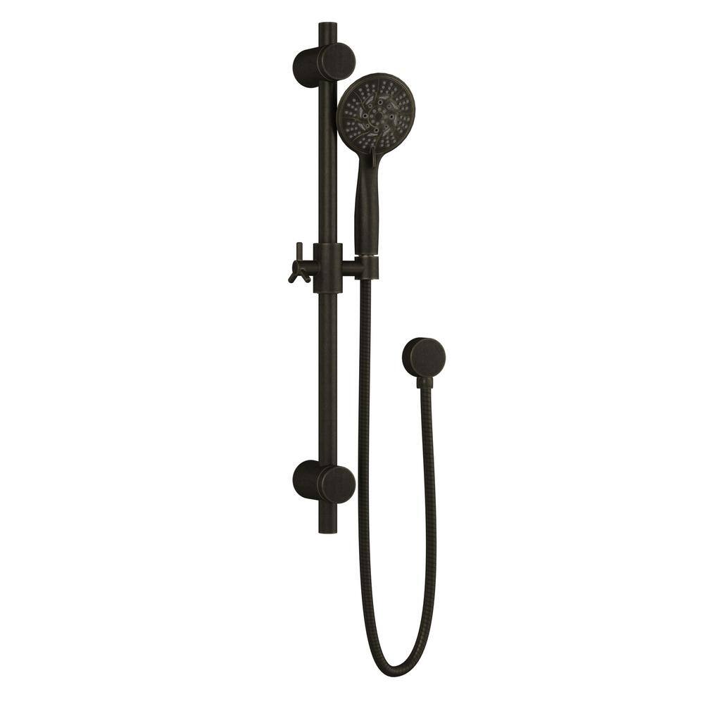 Oil-Rubbed Bronze Adjustable Multi-Head Shower System