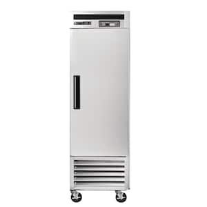 23 cu. ft. Single Door Commercial Reach in Refrigerator with Stainless Interior and Exterior