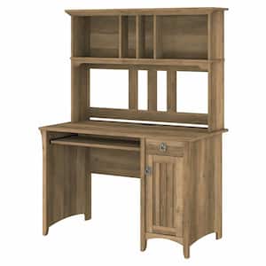 Salinas 48 in. Small Computer Desk with Hutch