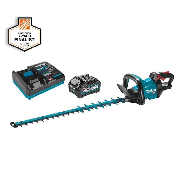 Makita XGT 40V max Brushless Cordless 30 in. Hedge Trimmer Kit (4.0Ah)