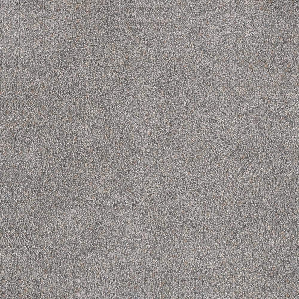 Home Decorators Collection Topaz I Kindle Gray 40 oz. SD Polyester Texture Installed Carpet