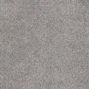 Topaz I - Kindle - Gray 40 oz. SD Polyester Texture Installed Carpet