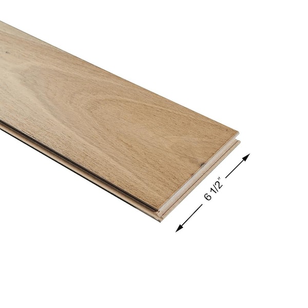 Malibu Wide Plank Delano French Oak 3/8 in. T x 6.5 in. W Click 