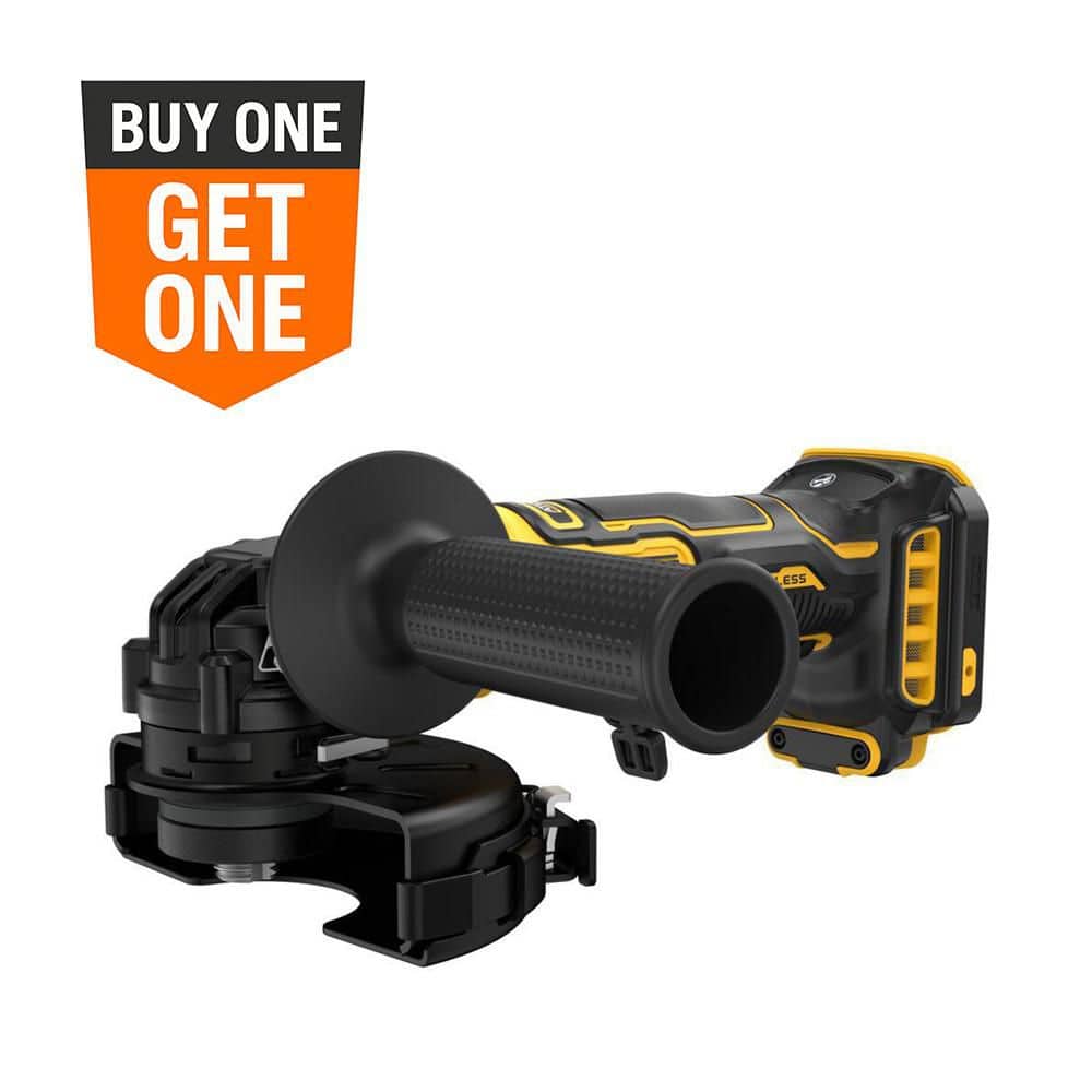 DEWALT ATOMIC 20V MAX Cordless 4-1/2 in. Angle Grinder with Paddle Switch (Tool Only) DCG402B