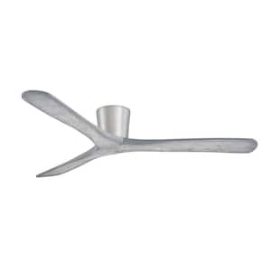 Avtur 60 in. Indoor Brushed Steel Propeller Ceiling Fan with Remote Included