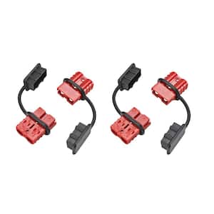 Quick Connect Battery Plug for ATV/UTV Winches - 2-Pack