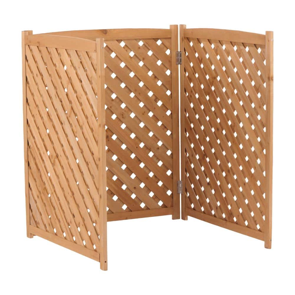 Air Conditioner Fence Screen Outside, Privacy Fence 3 Panels to Hide AC & Trash Enclosure price history on PriceWatchPro