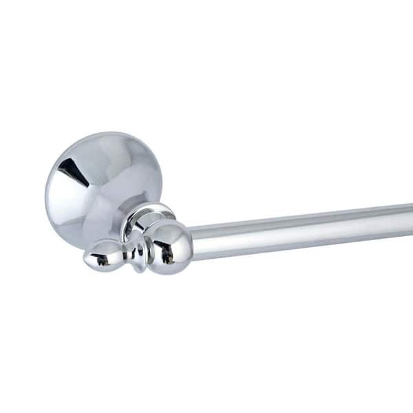 MODONA Antica 24 in. Towel Bar in Polished Chrome