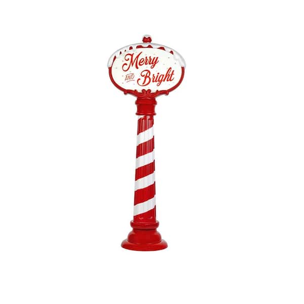 Home Accents Holiday 3.5 ft. LED Christmas Sign with Timer