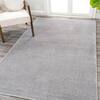 JONATHAN Y Haze Solid Low-Pile Light Gray 10 ft. x 14 ft. Area Rug SEU100K-14