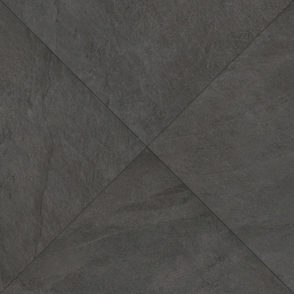MSI Midnight Montage 2 cm. x  24 in. x 24 in. Matte Porcelain Stone Look Paver (8 sq. ft./Case)