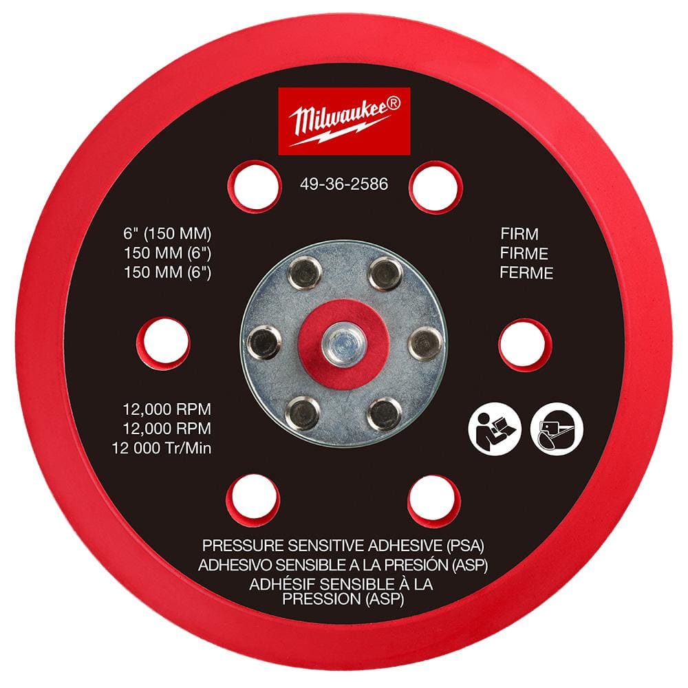 6 in. Pressure Sensitive Adhesive Sander Backing Pad - Firm price history on PriceWatchPro
